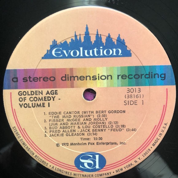 The Golden Age Of Comedy Vol.1 Double Vinyl Lp Set '72 - Picture 4 of 12